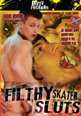 Filthy Skater Sluts DVD - Front