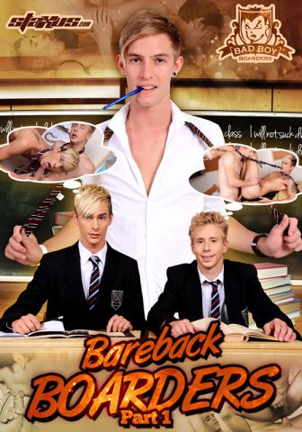 Bareback Boarders Part 1 DVD - Front