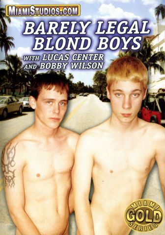 Barely Legal Blond Boys DVD - Front