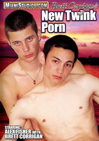 Brett Corrigan's New Twinks Porn DVD - Front